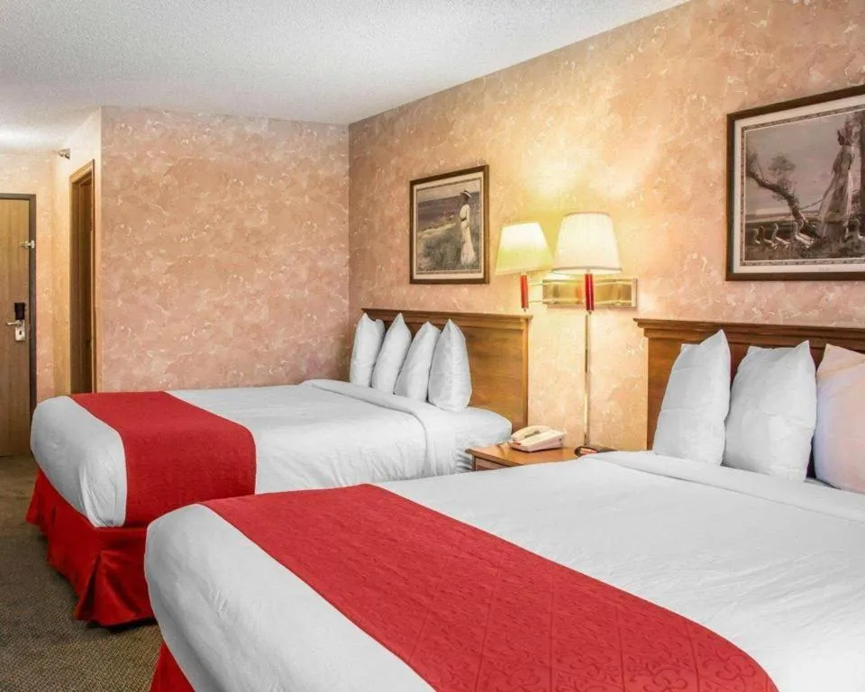 Bed in Econo Lodge Longmont East