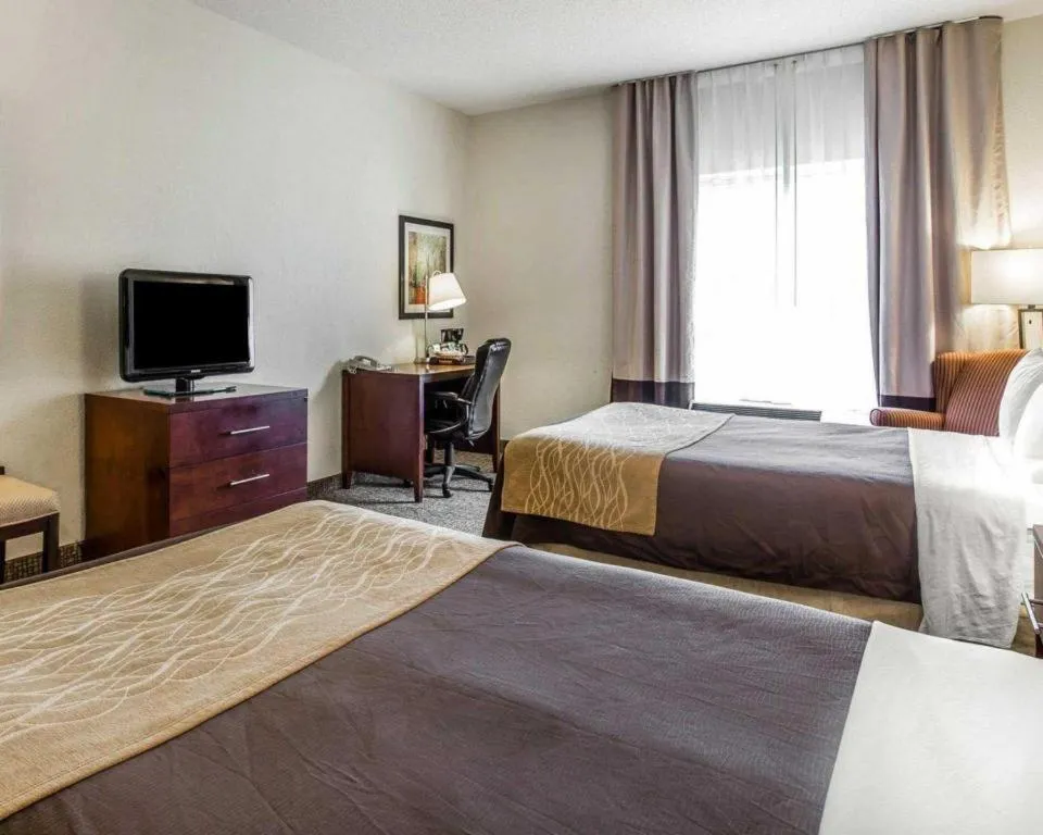 Bed in Comfort Inn & Suites