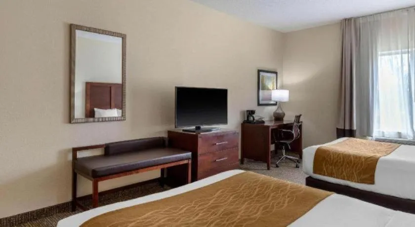 Bed in Comfort Inn & Suites