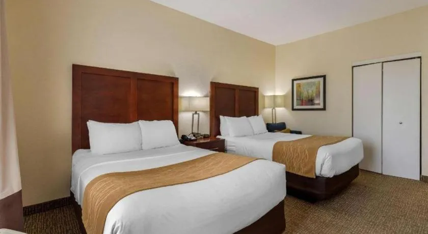 Bed in Comfort Inn & Suites