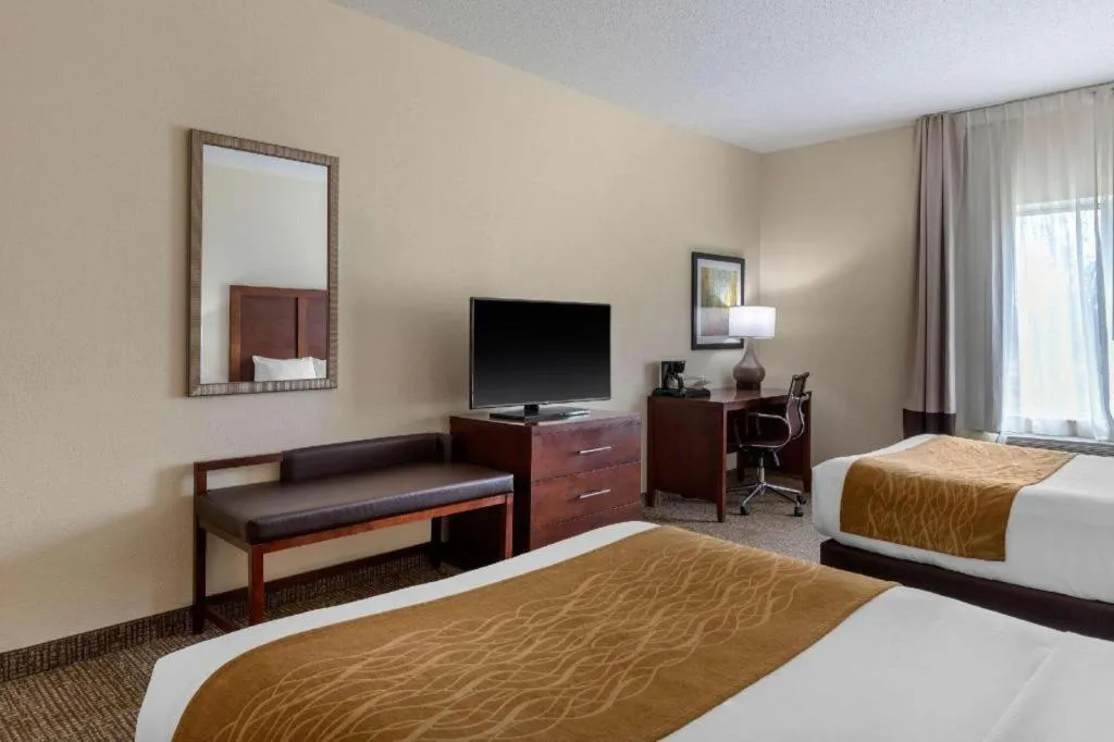 Bed in Comfort Inn & Suites