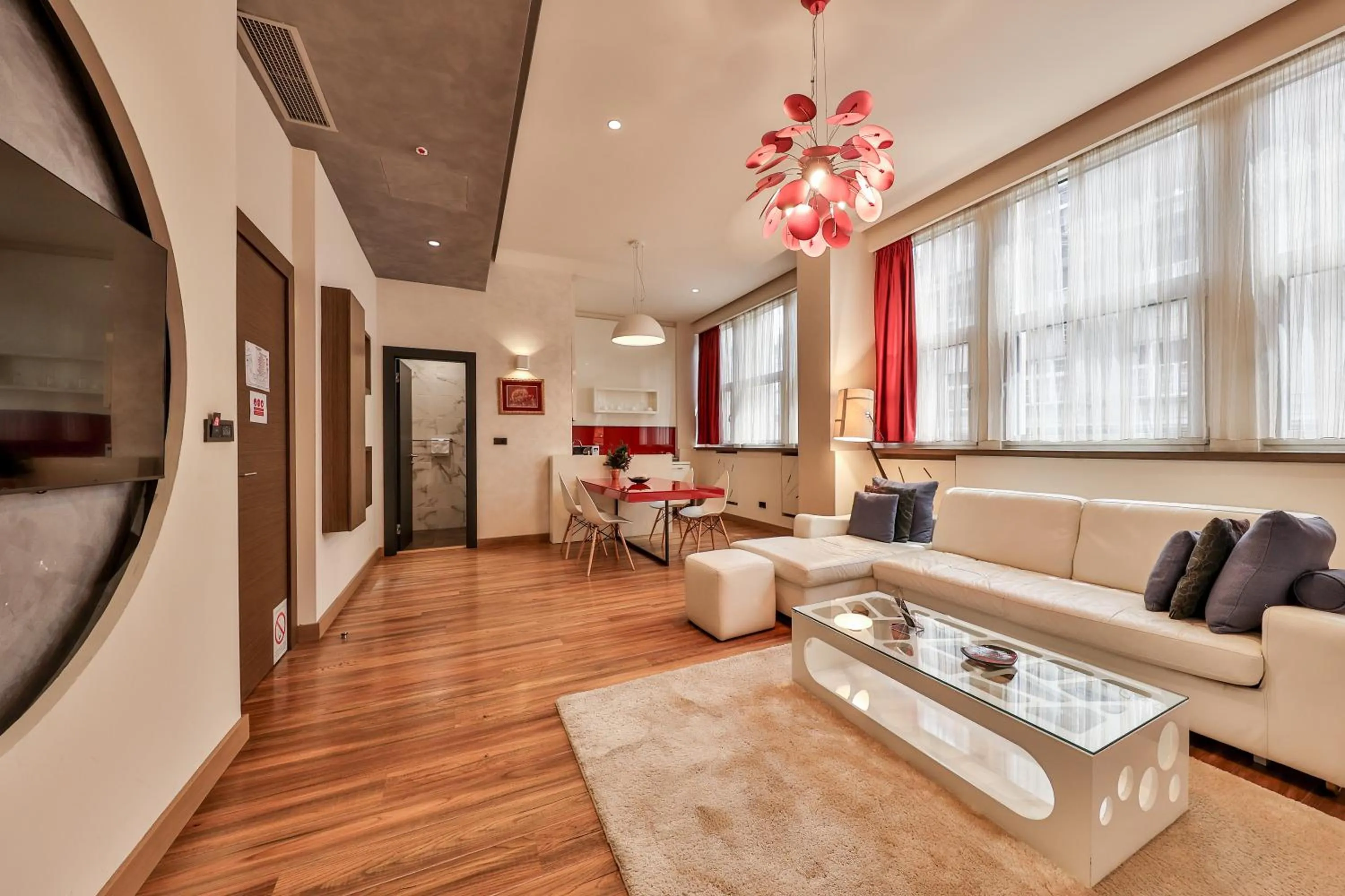 Living room in Atera Business Suites