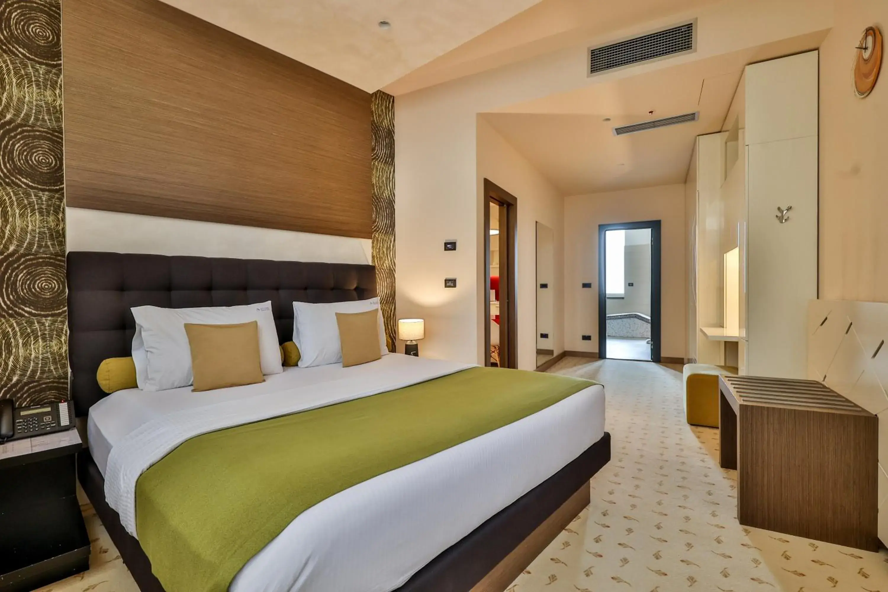 Bed in Atera Business Suites Bed in Atera Business Suites