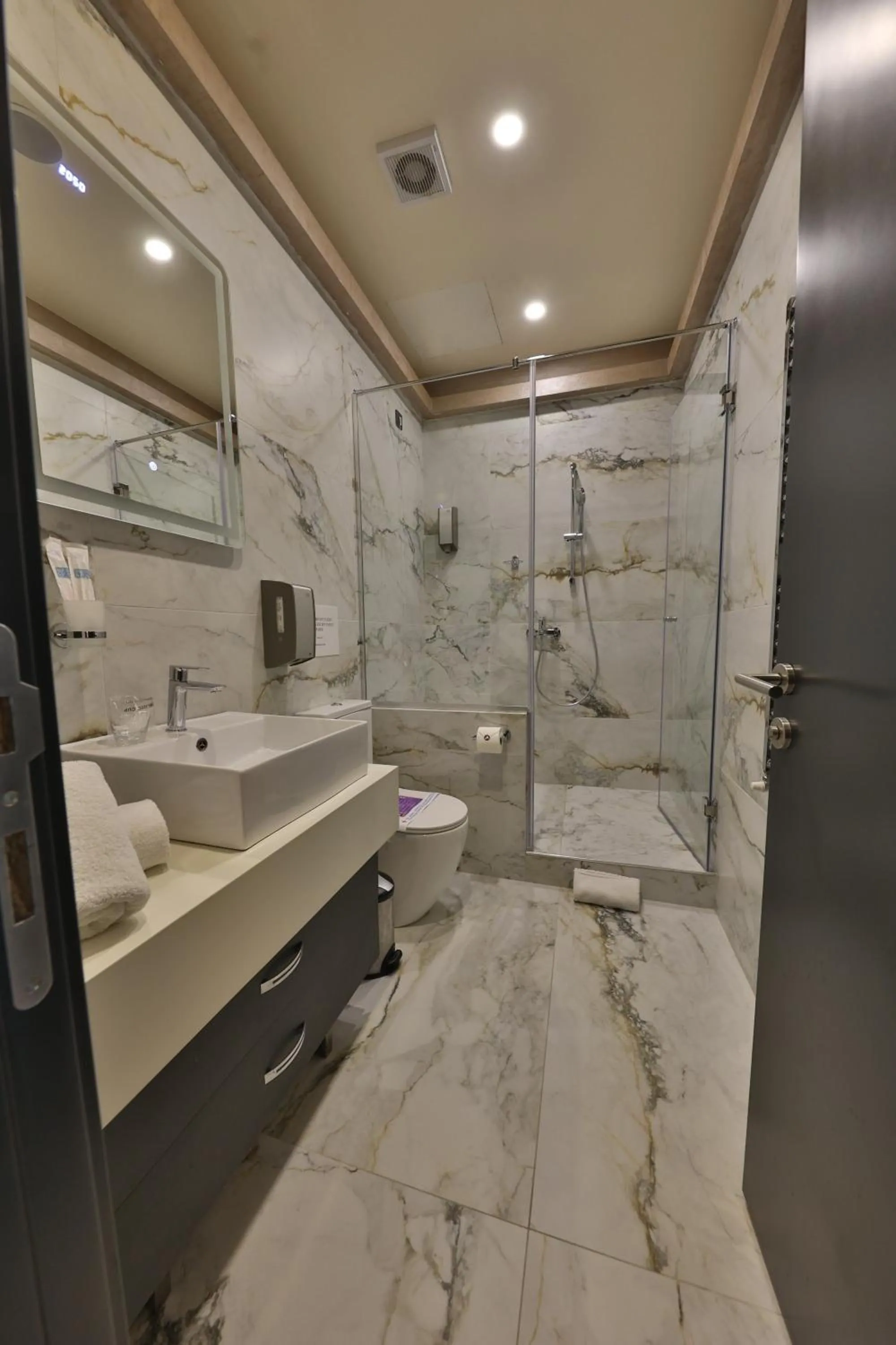 Bathroom in Atera Business Suites