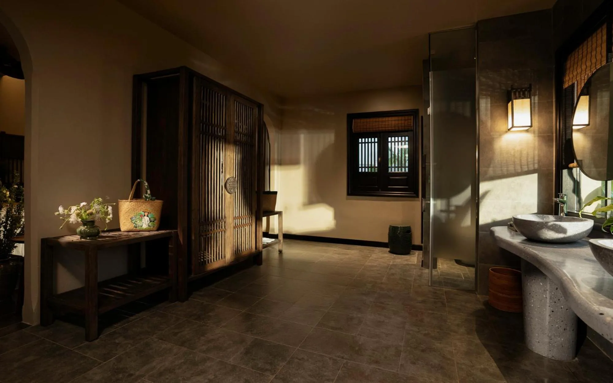 Bathroom in Jiva Hoa Lu Retreat