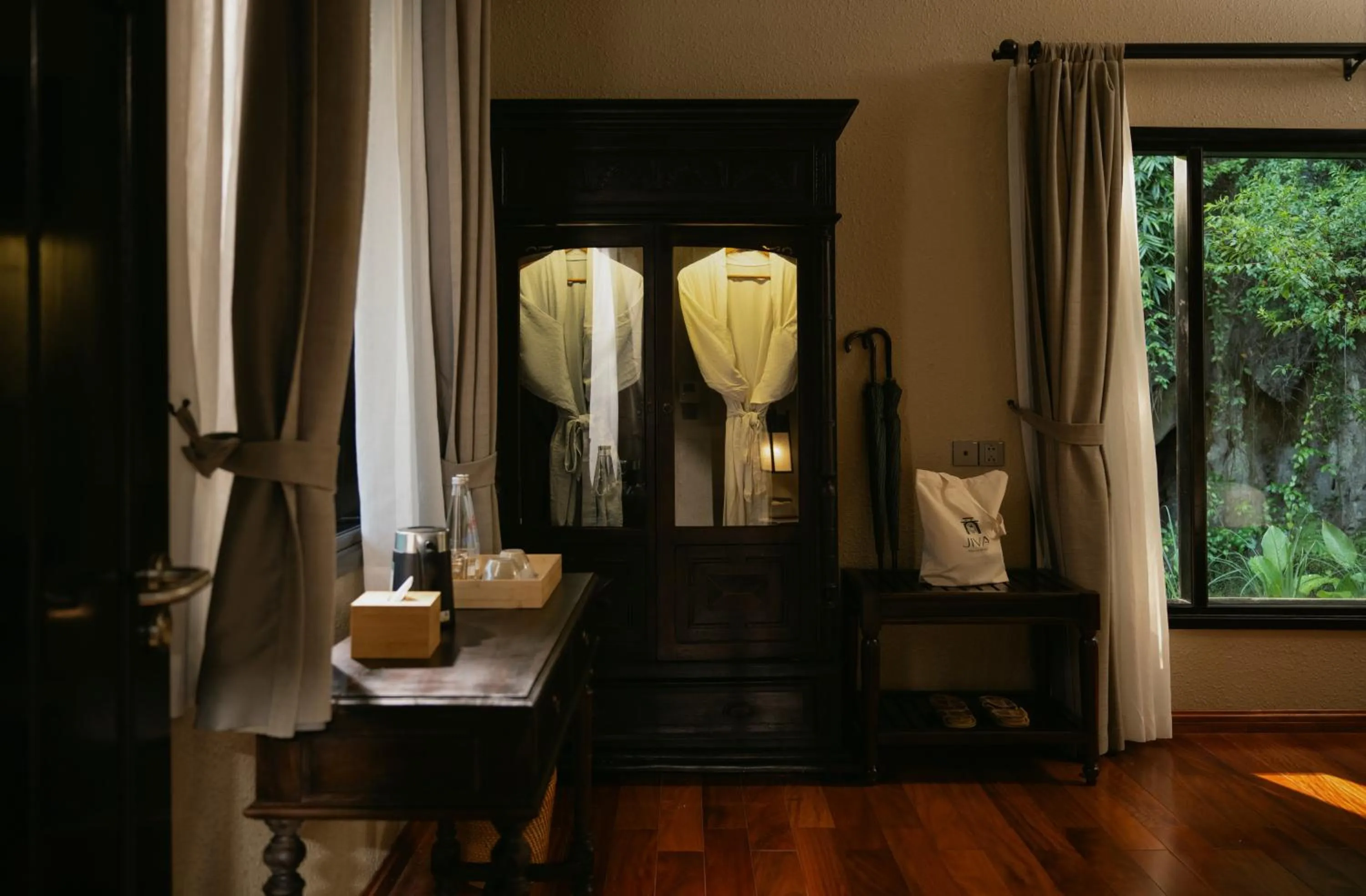 Bed in Jiva Hoa Lu Retreat