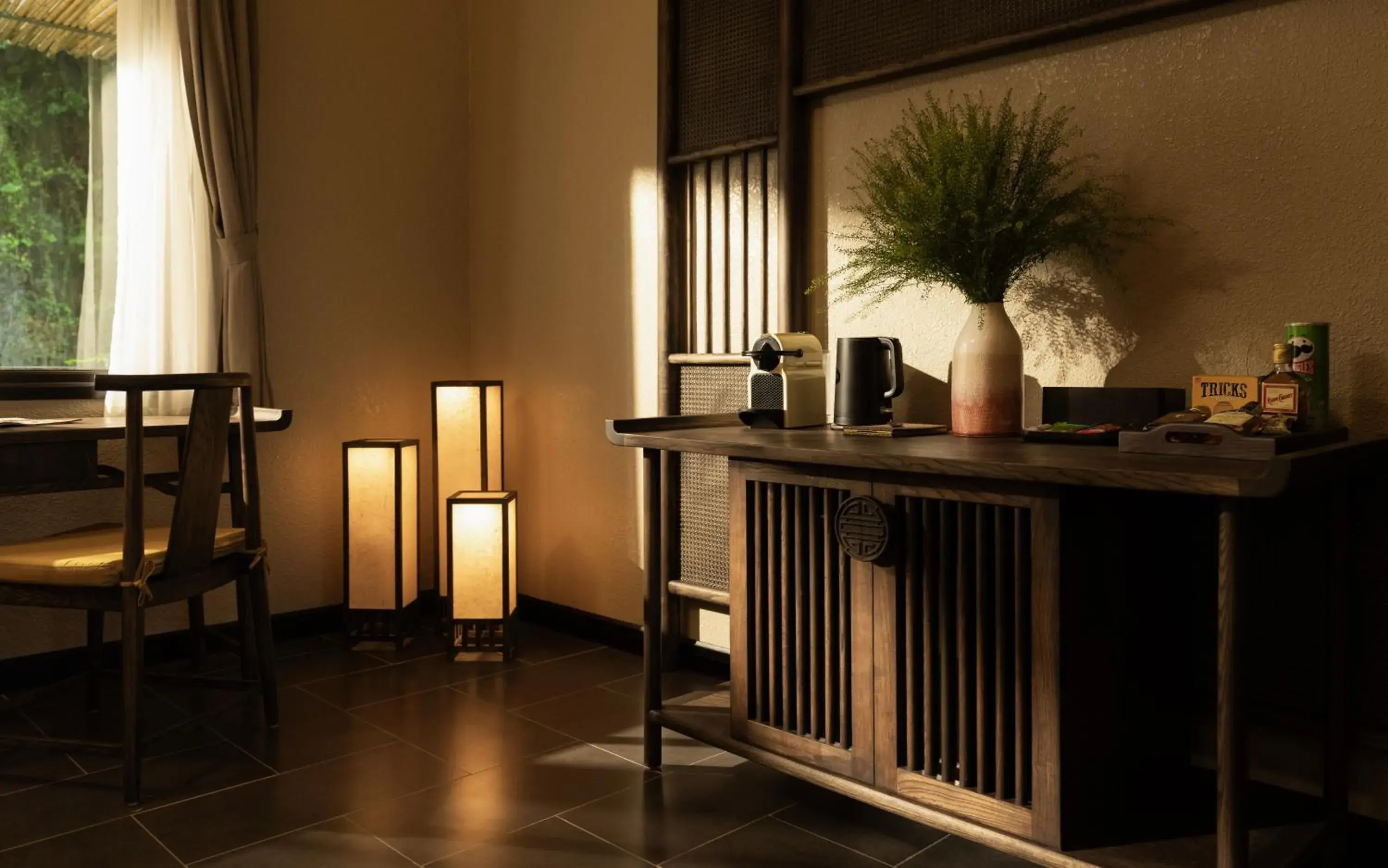 Living room in Jiva Hoa Lu Retreat Living room in Jiva Hoa Lu Retreat