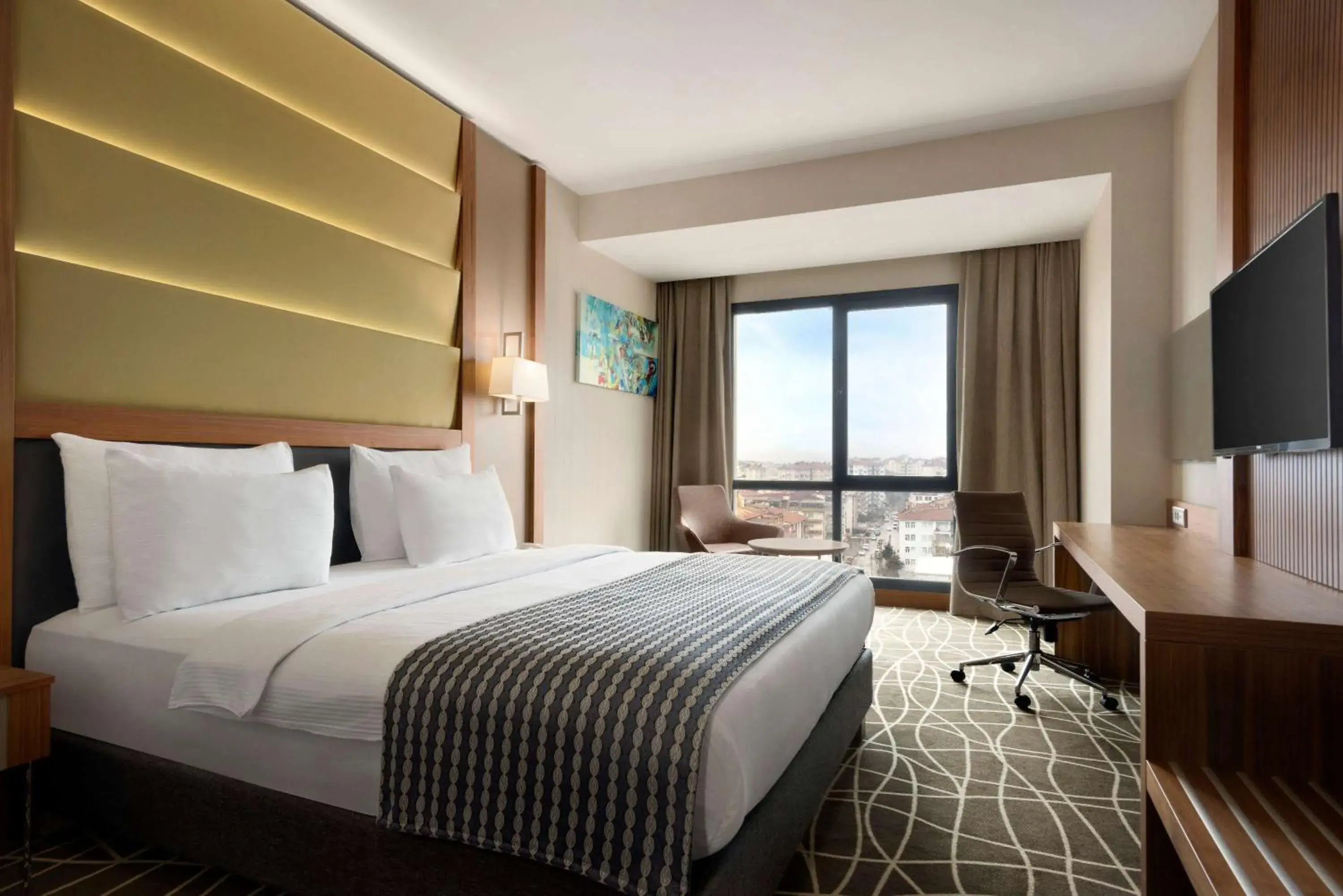 Photo of the whole room, Bed in Ramada By Wyndham Elazığ Photo of the whole room, Bed in Ramada By Wyndham Elazığ