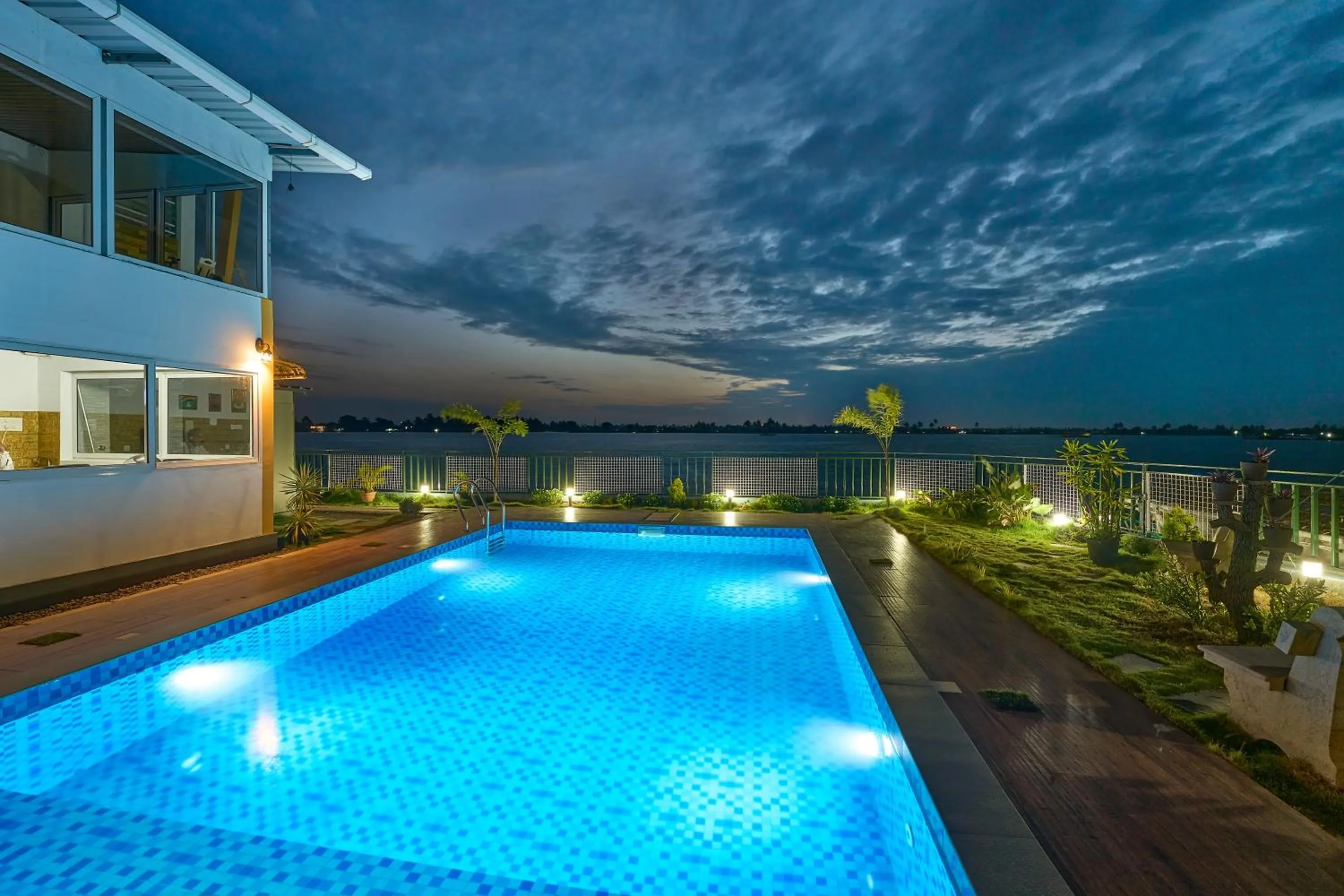 Swimming pool in MIRAS PMC Lakeshore Resort