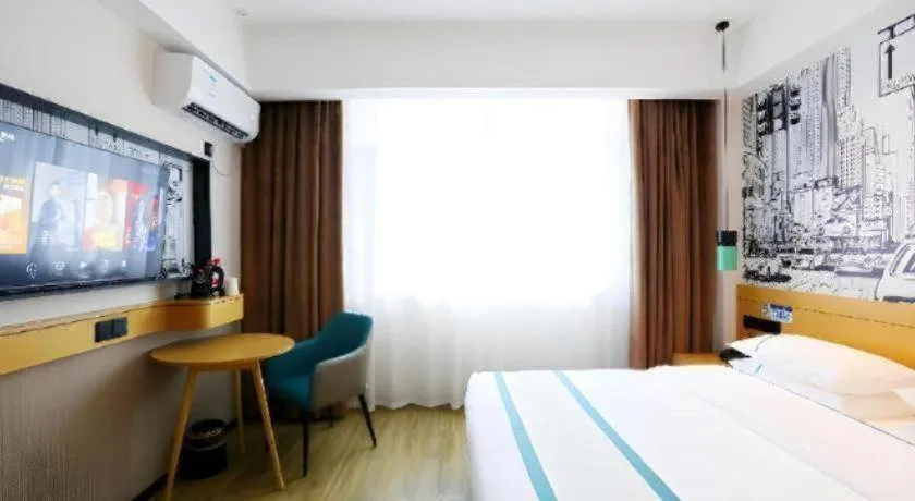 Bed in City Comfort Inn Enshi Nver Town