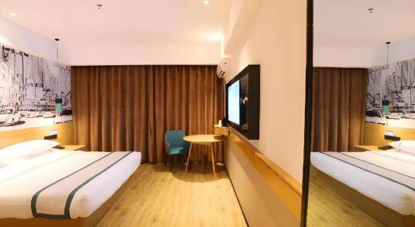 Bed in City Comfort Inn Enshi Nver Town