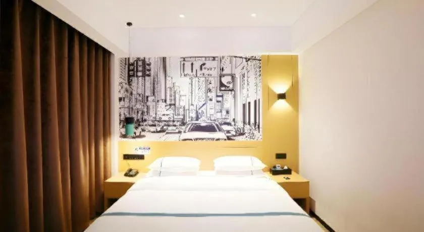 Bed in City Comfort Inn Enshi Nver Town