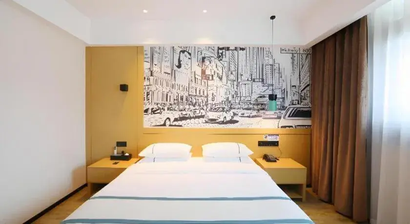 Bed in City Comfort Inn Enshi Nver Town Bed in City Comfort Inn Enshi Nver Town