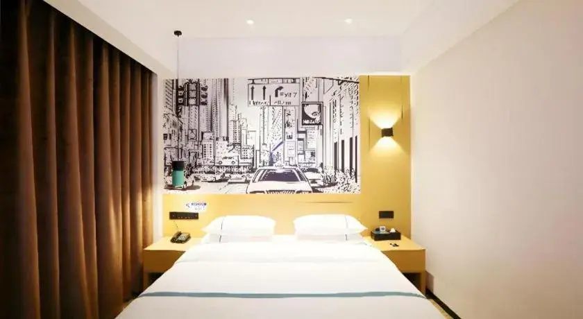 Bed in City Comfort Inn Enshi Nver Town Bed in City Comfort Inn Enshi Nver Town