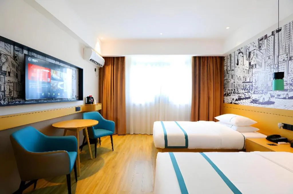 Bed in City Comfort Inn Enshi Nver Town