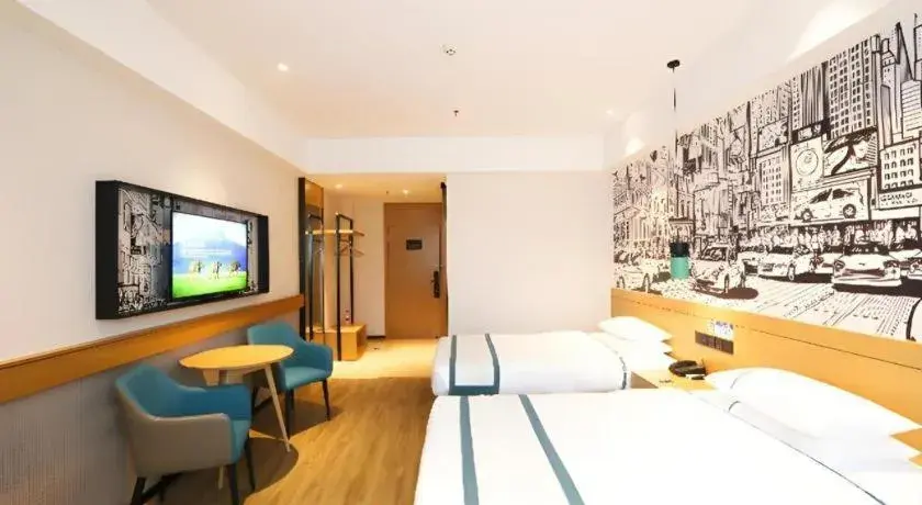 Bed in City Comfort Inn Enshi Nver Town Bed in City Comfort Inn Enshi Nver Town