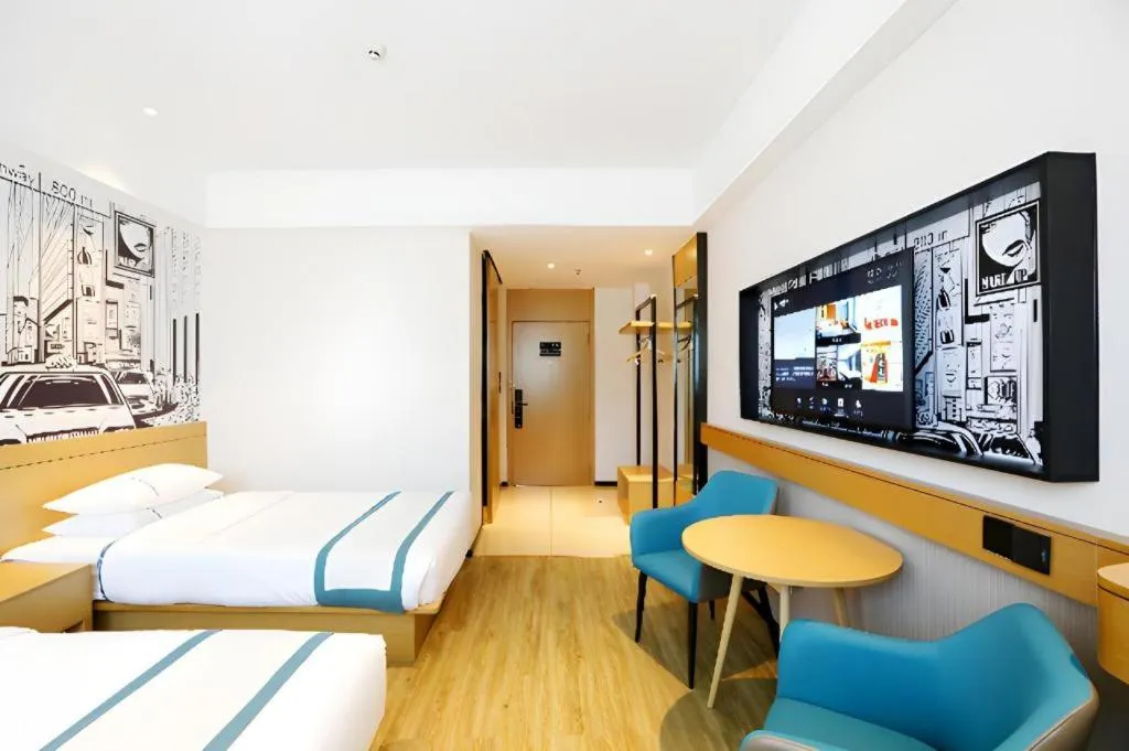 Bed in City Comfort Inn Enshi Nver Town