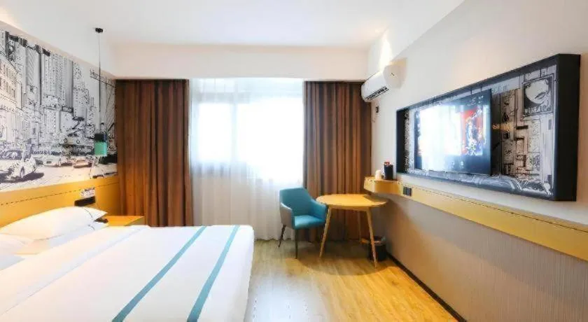 Bed in City Comfort Inn Enshi Nver Town