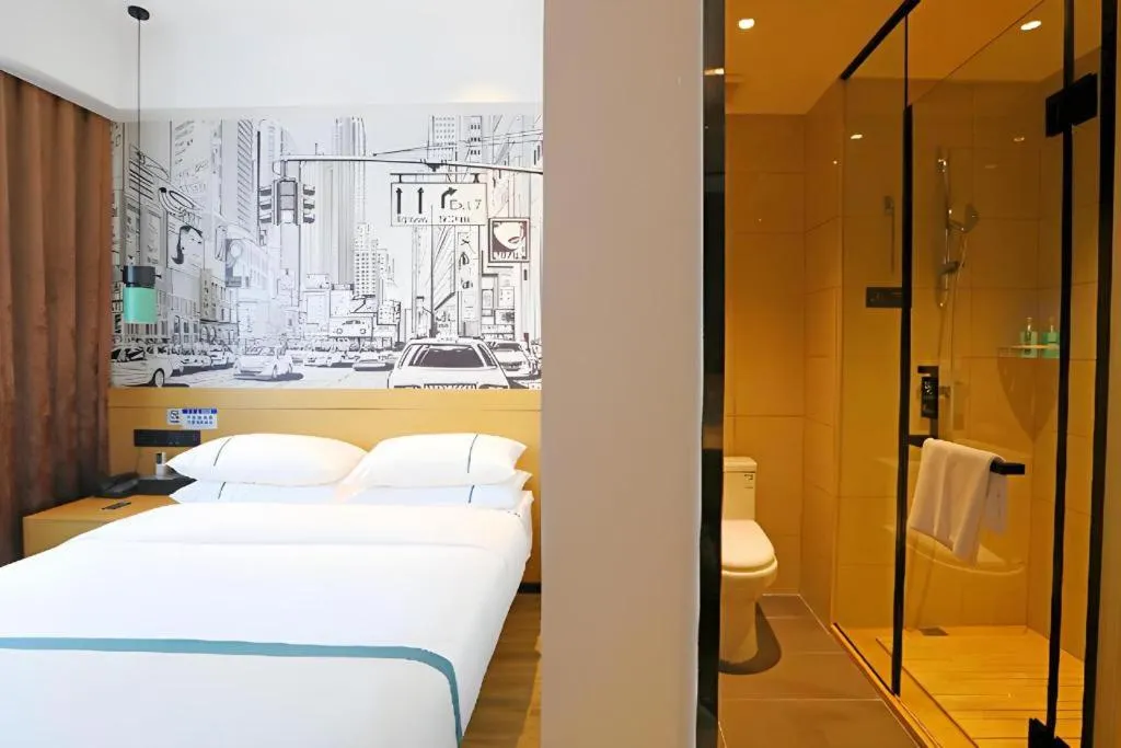 Bed in City Comfort Inn Enshi Nver Town