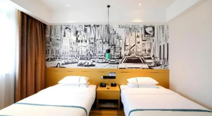 Bed in City Comfort Inn Enshi Nver Town