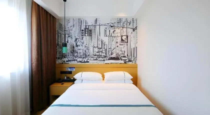 Bed in City Comfort Inn Enshi Nver Town