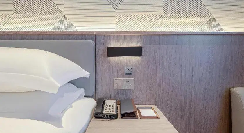 Bed in Borrman Hotel Nanning Wuming Center Bed in Borrman Hotel Nanning Wuming Center