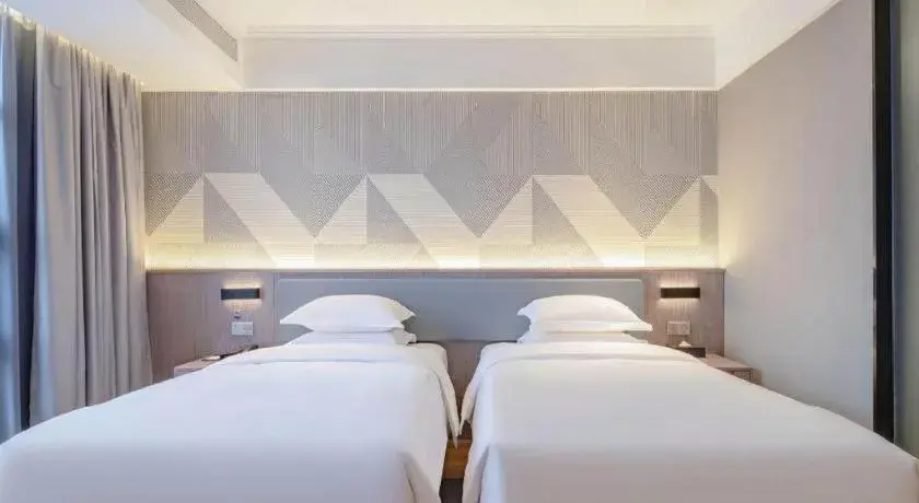 Bed in Borrman Hotel Nanning Wuming Center Bed in Borrman Hotel Nanning Wuming Center