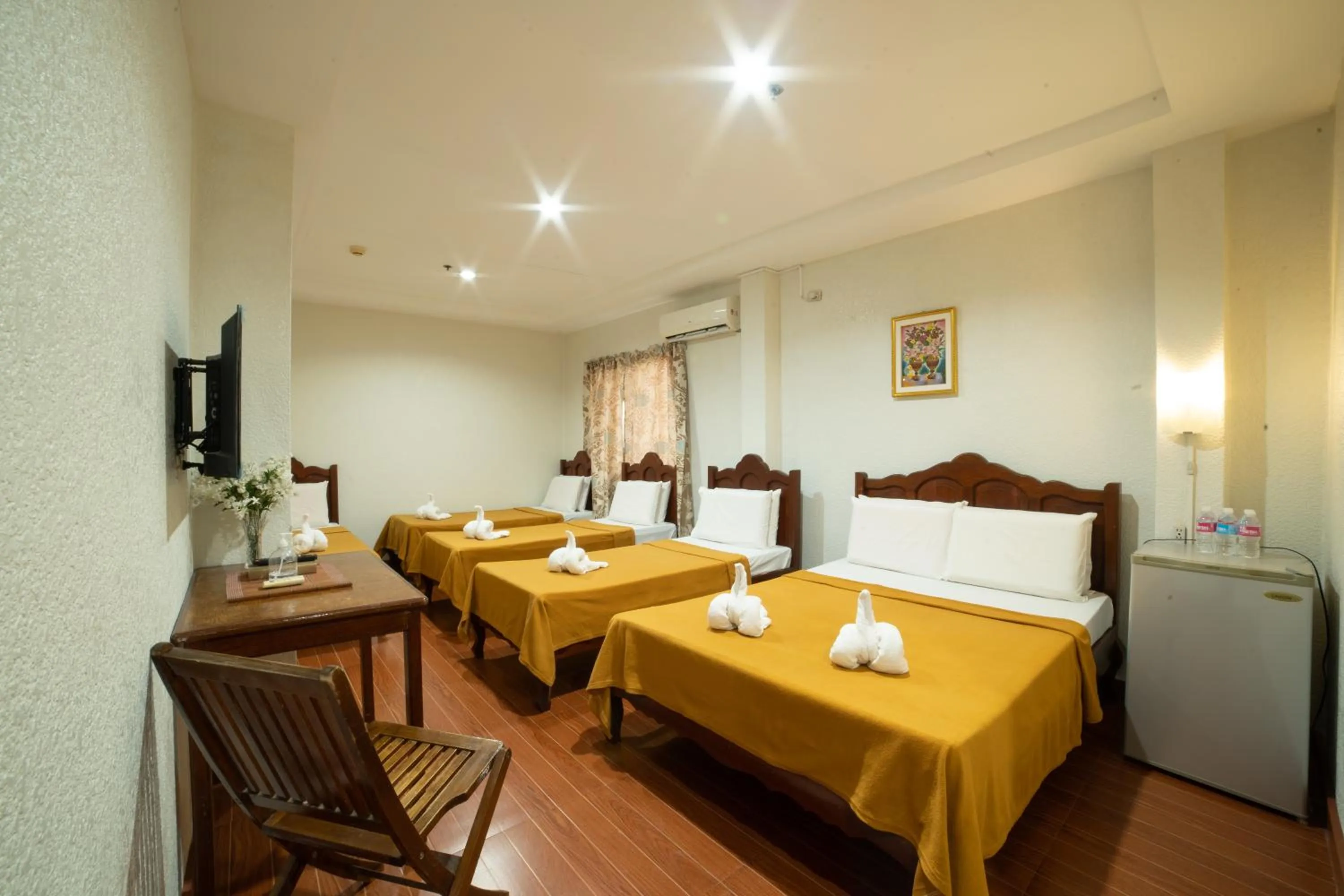 Bed in Casañas Suites