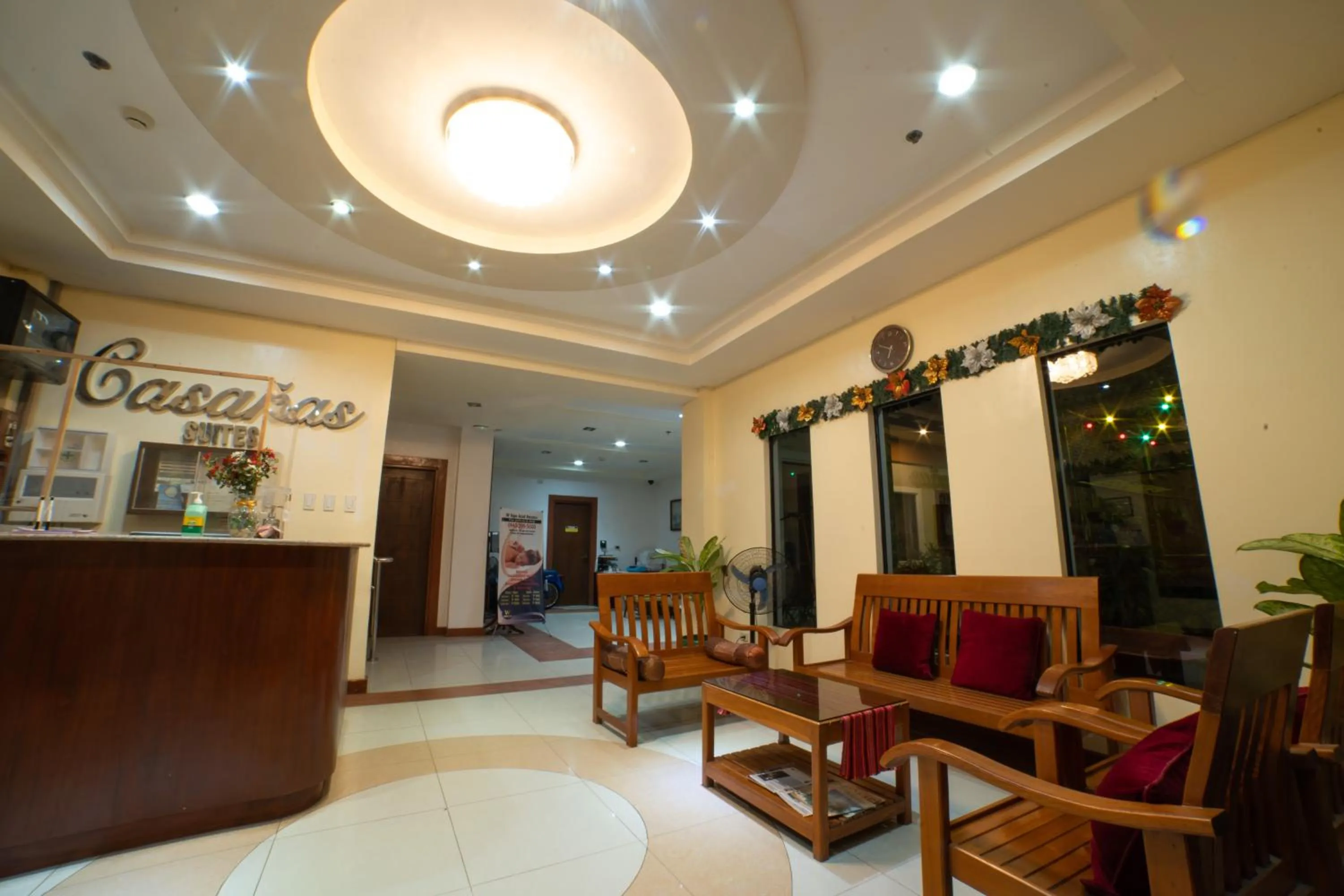 Lobby or reception in Casañas Suites