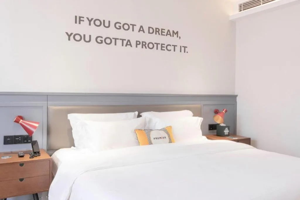 Bed in City Comfort Premier Hotel Nanning Guangxi University Zoo Metro Station