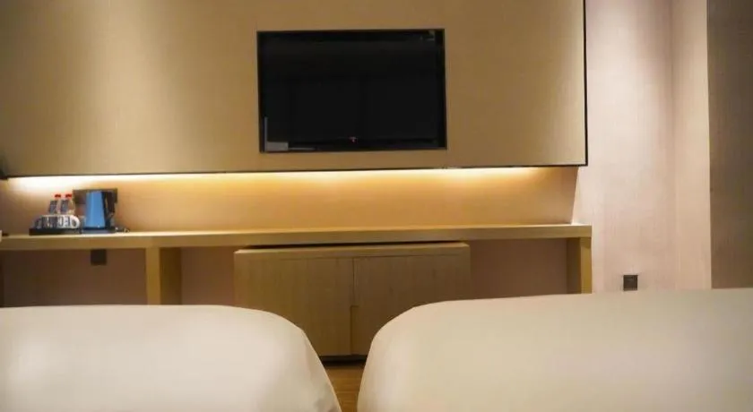 Bed in Echarm Hotel Zhuzhou Liling