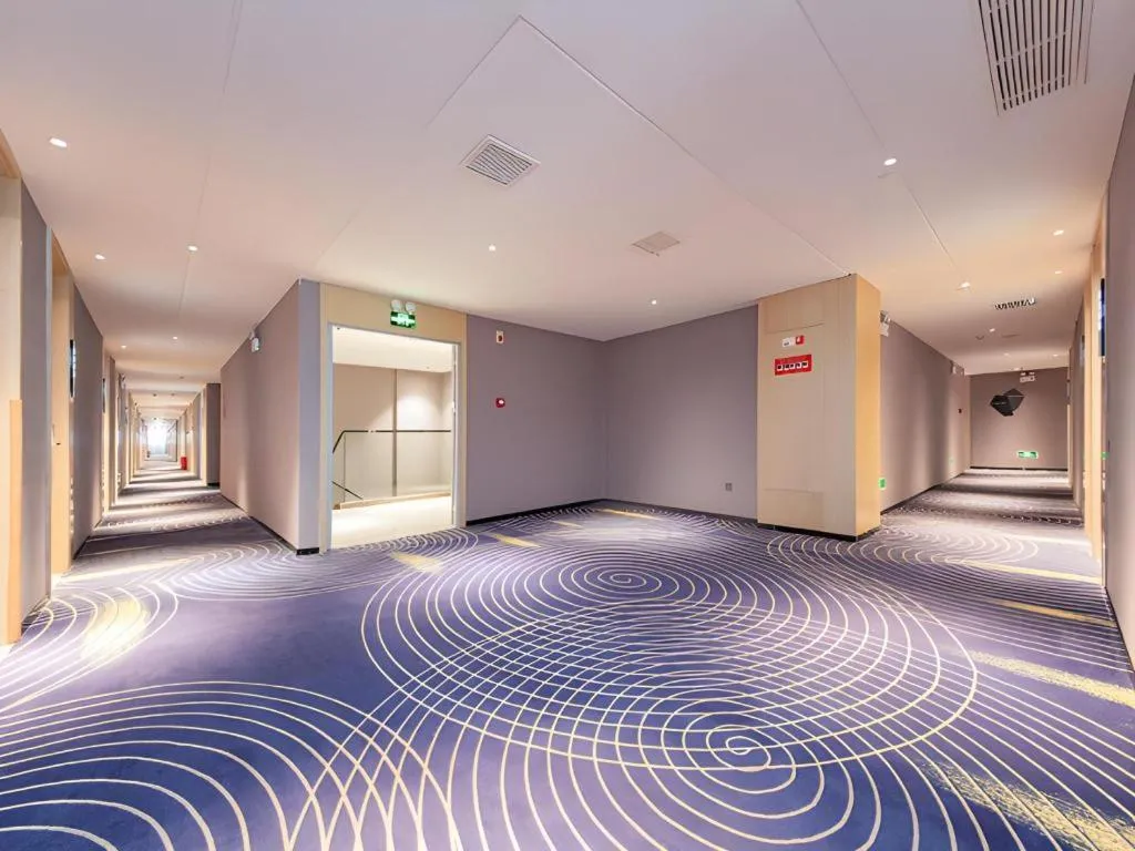 Bed in Echarm Hotel Wuhan Hankou Railway Station Zhuyeshan Metro Station