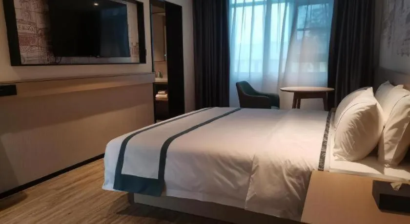 Bed in City Comfort Inn Nanyang Nanshi Hospital