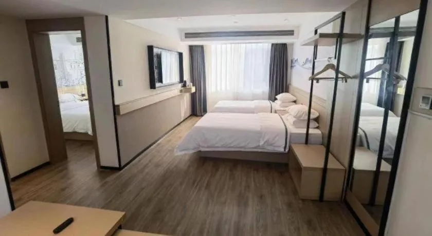 Bed in City Comfort Inn Nanyang Nanshi Hospital