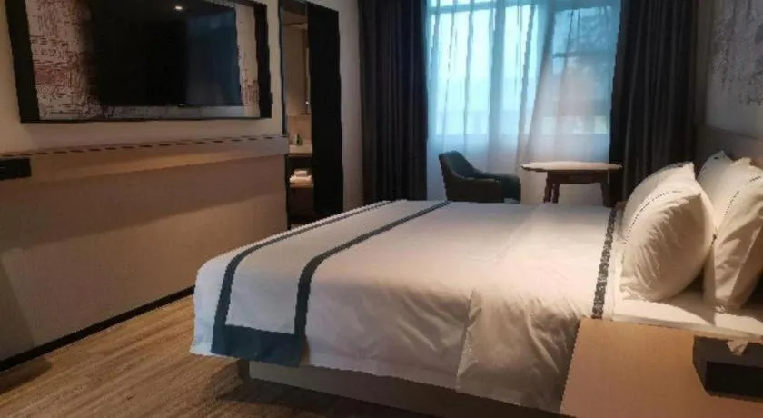 Bed in City Comfort Inn Nanyang Nanshi Hospital