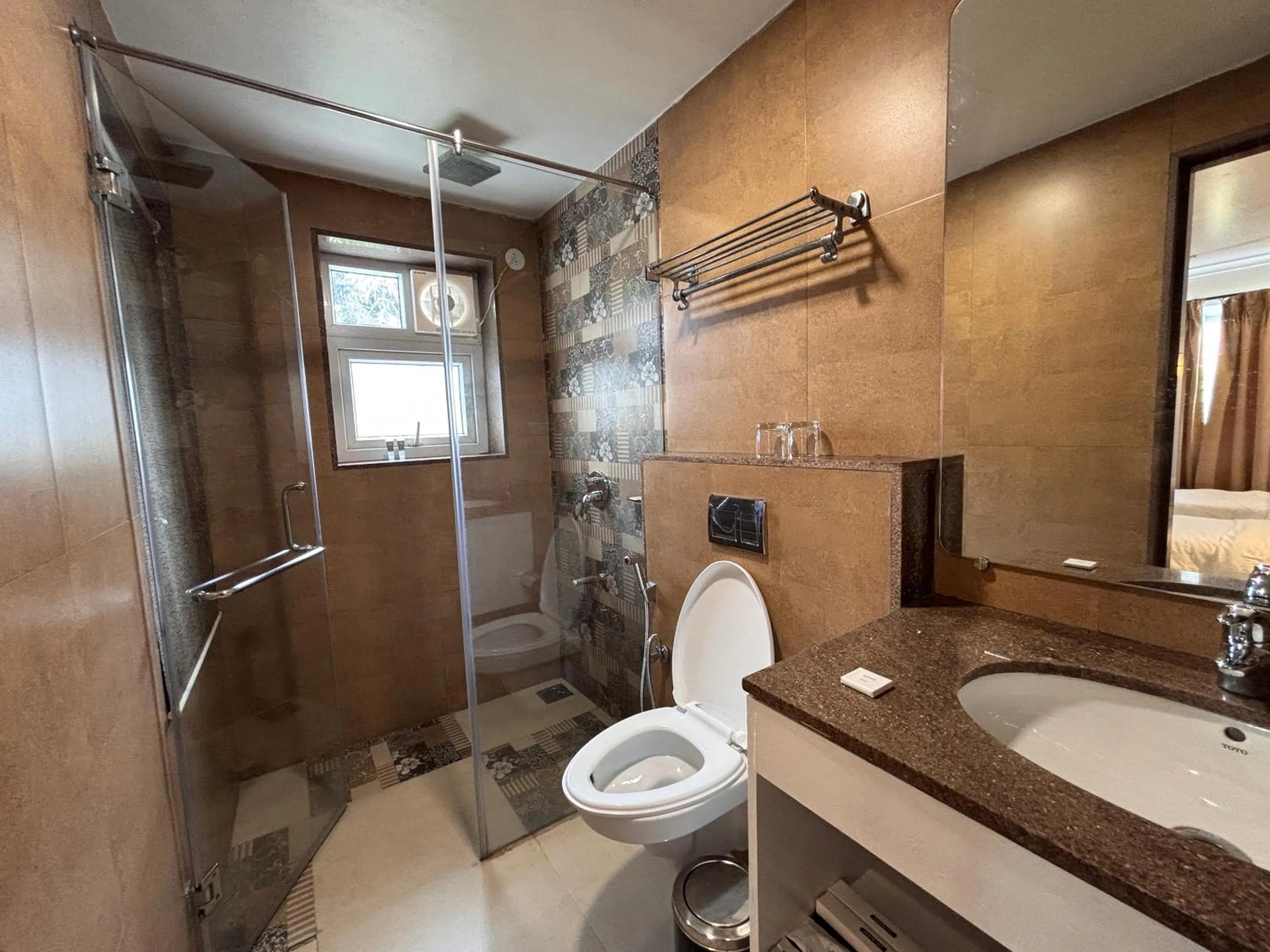 Shower in The Tanisi Resorts & Pool Villas, Candolim