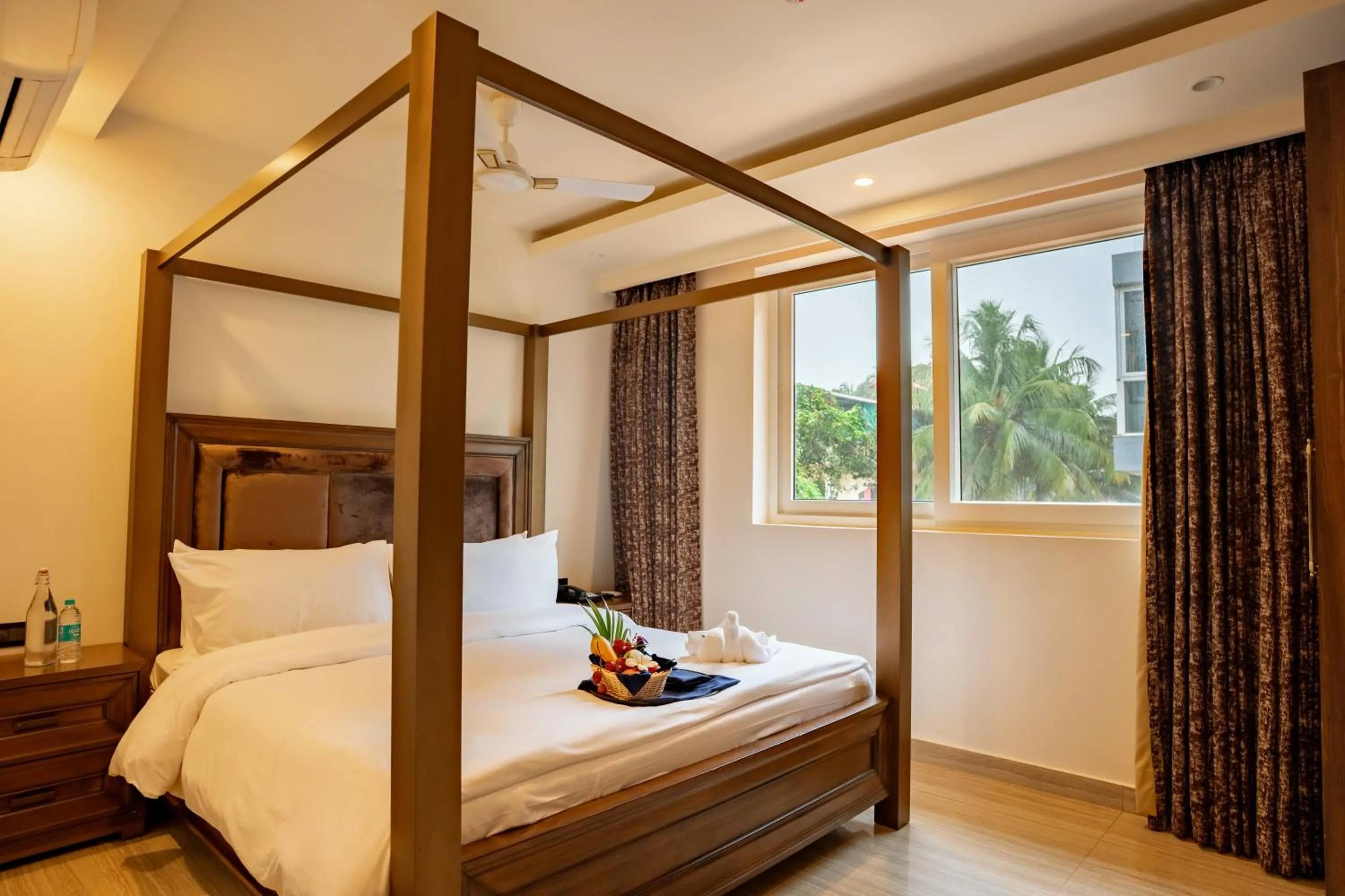 Bed in The Tanisi Resorts & Pool Villas, Candolim