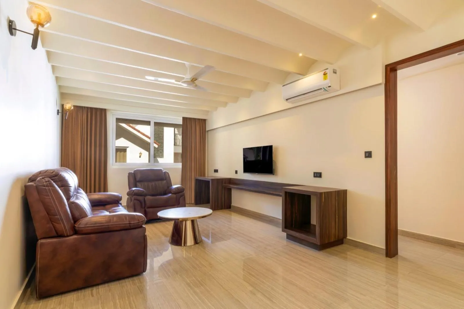 Seating area in The Tanisi Resorts & Pool Villas, Candolim