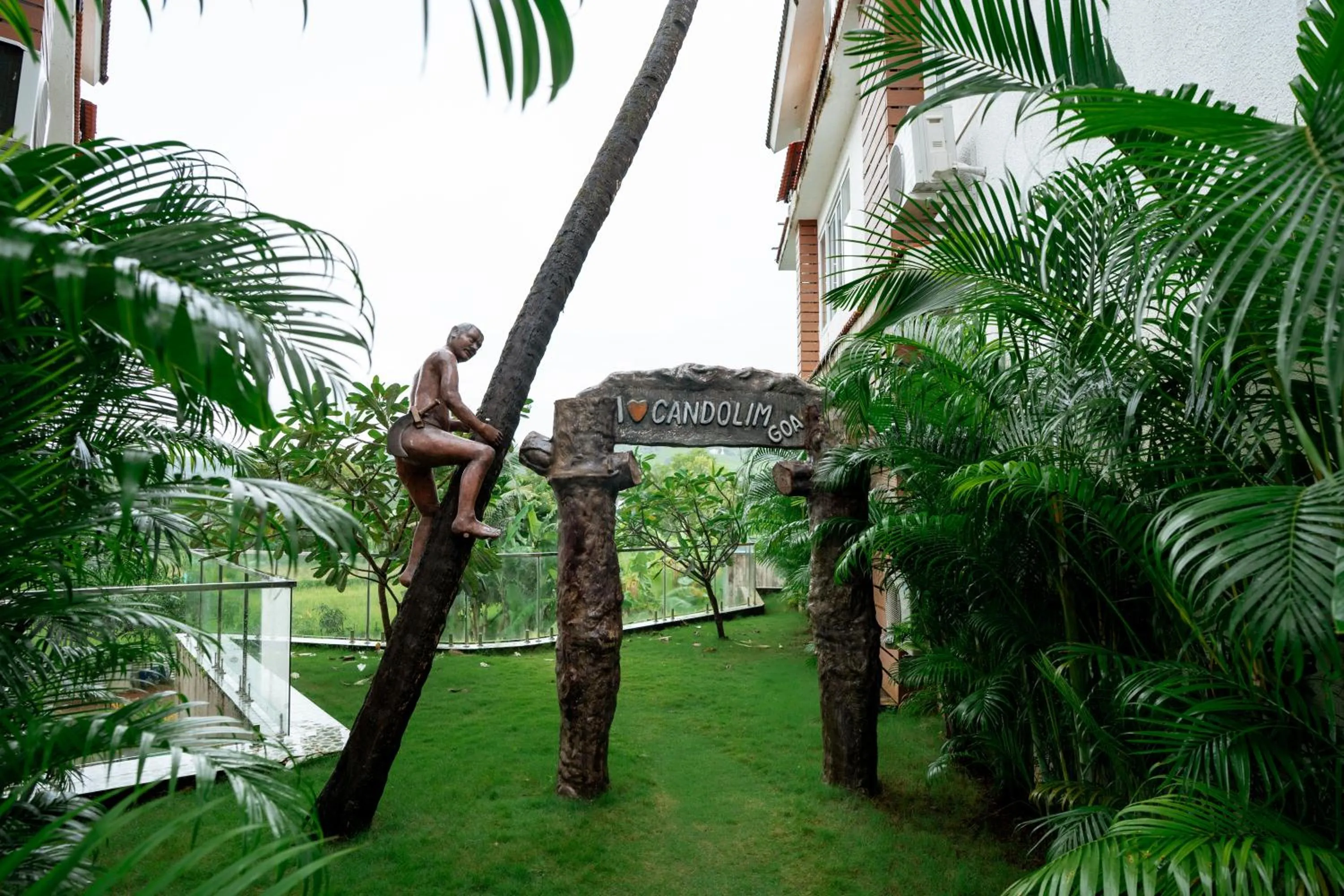 Garden in The Tanisi Resorts & Pool Villas, Candolim