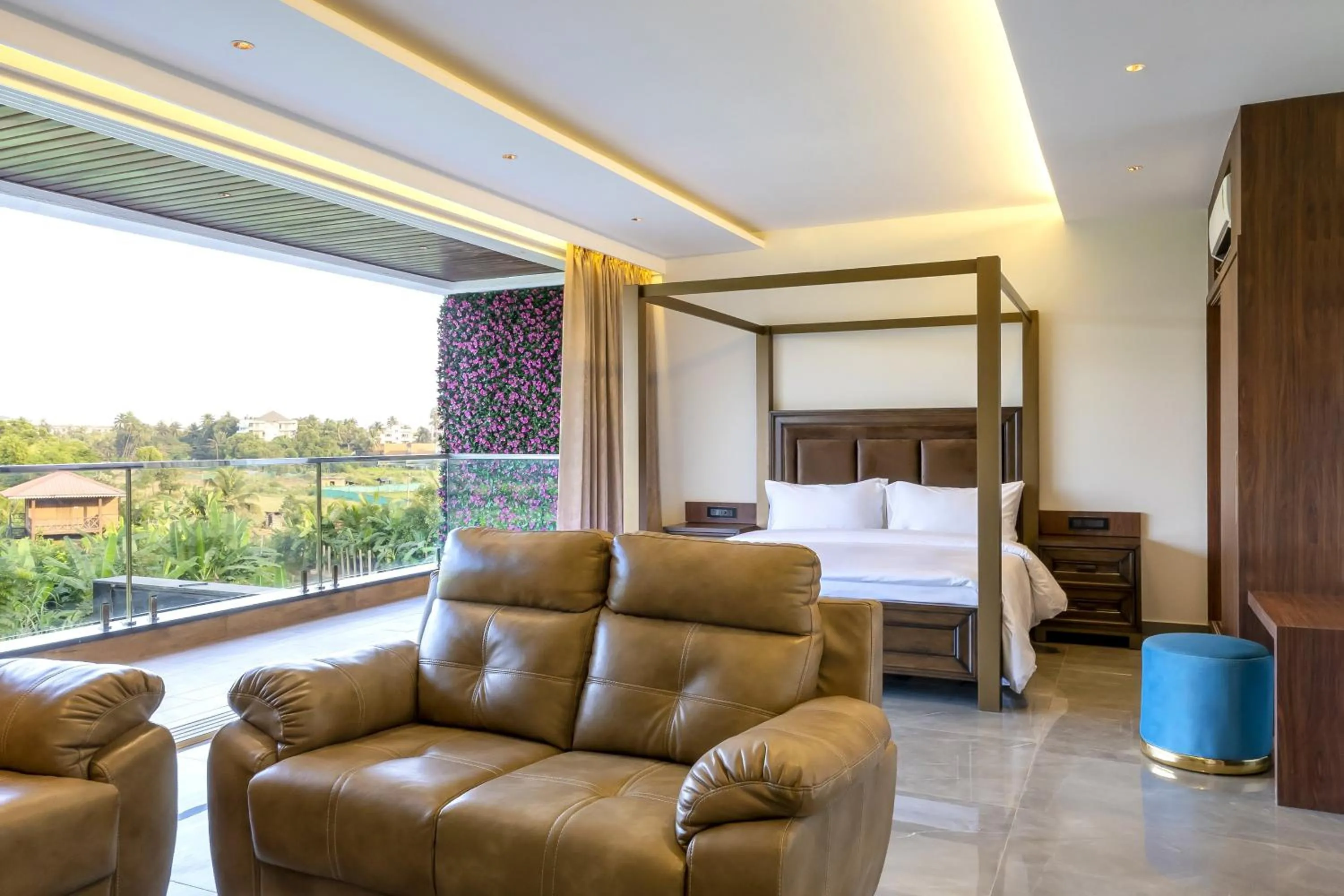 Bed in The Tanisi Resorts & Pool Villas, Candolim