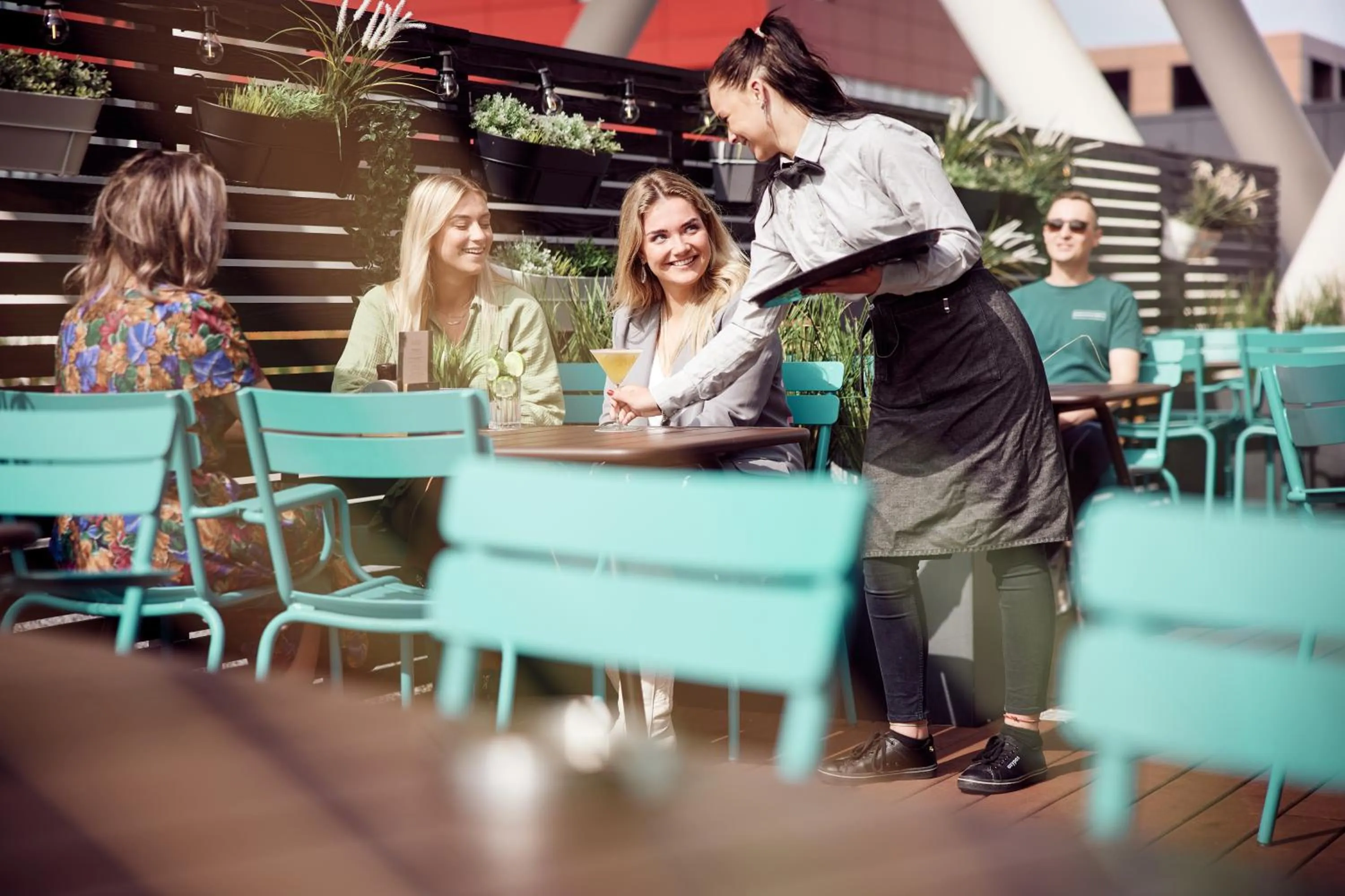 Balcony/Terrace in Van der Valk hotel Veenendaal