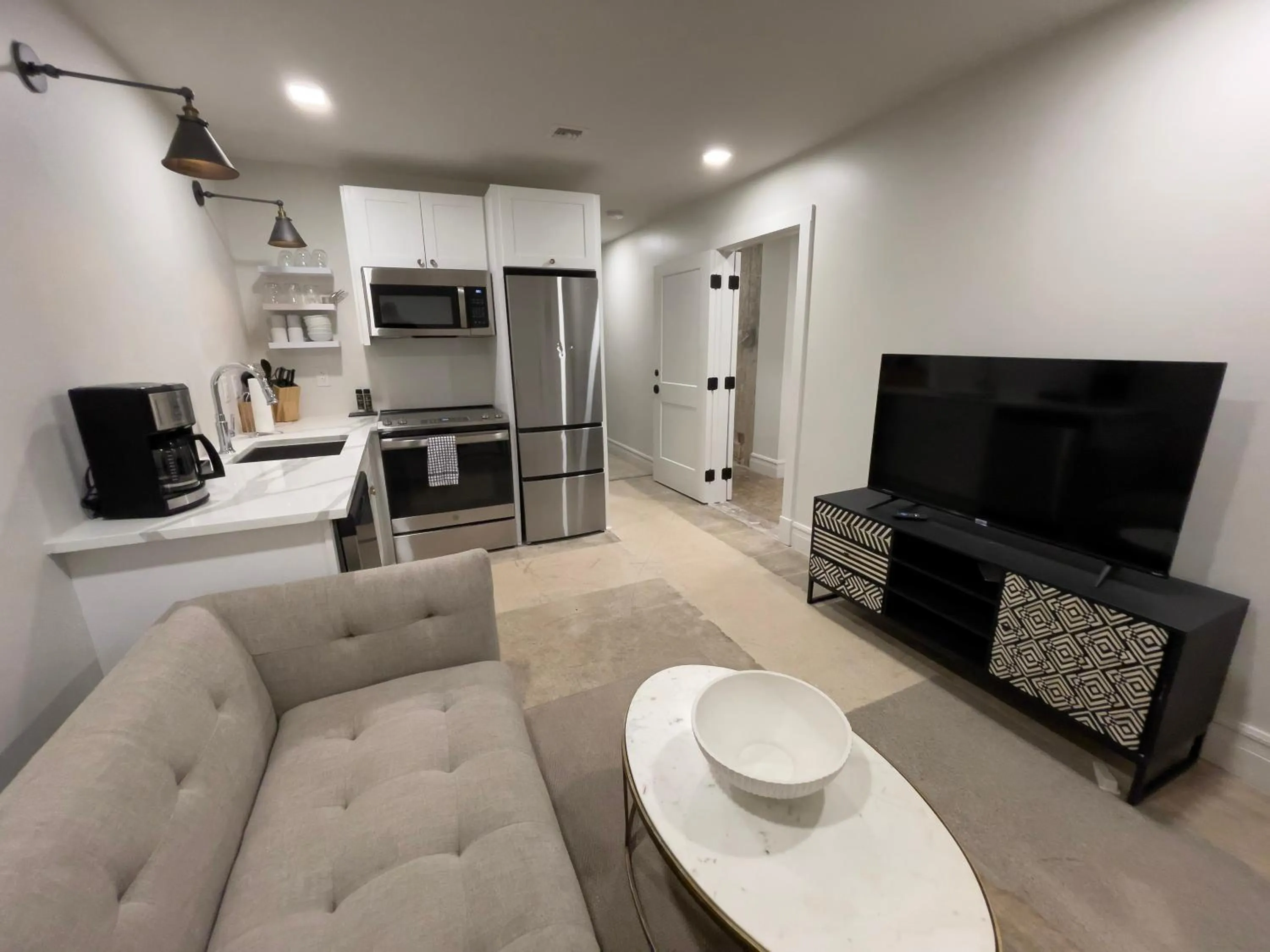 Living room in La Luz