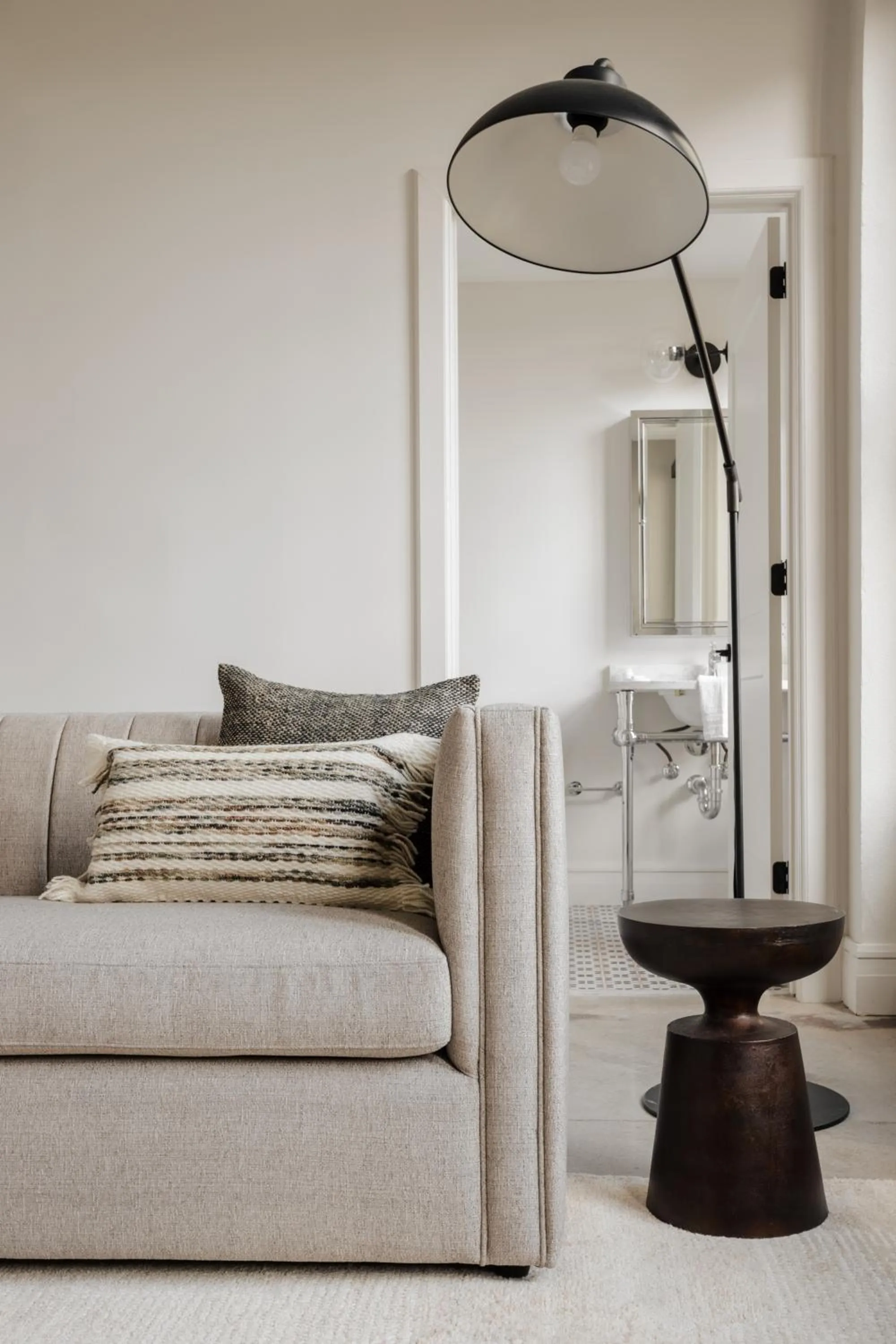 Living room in La Luz