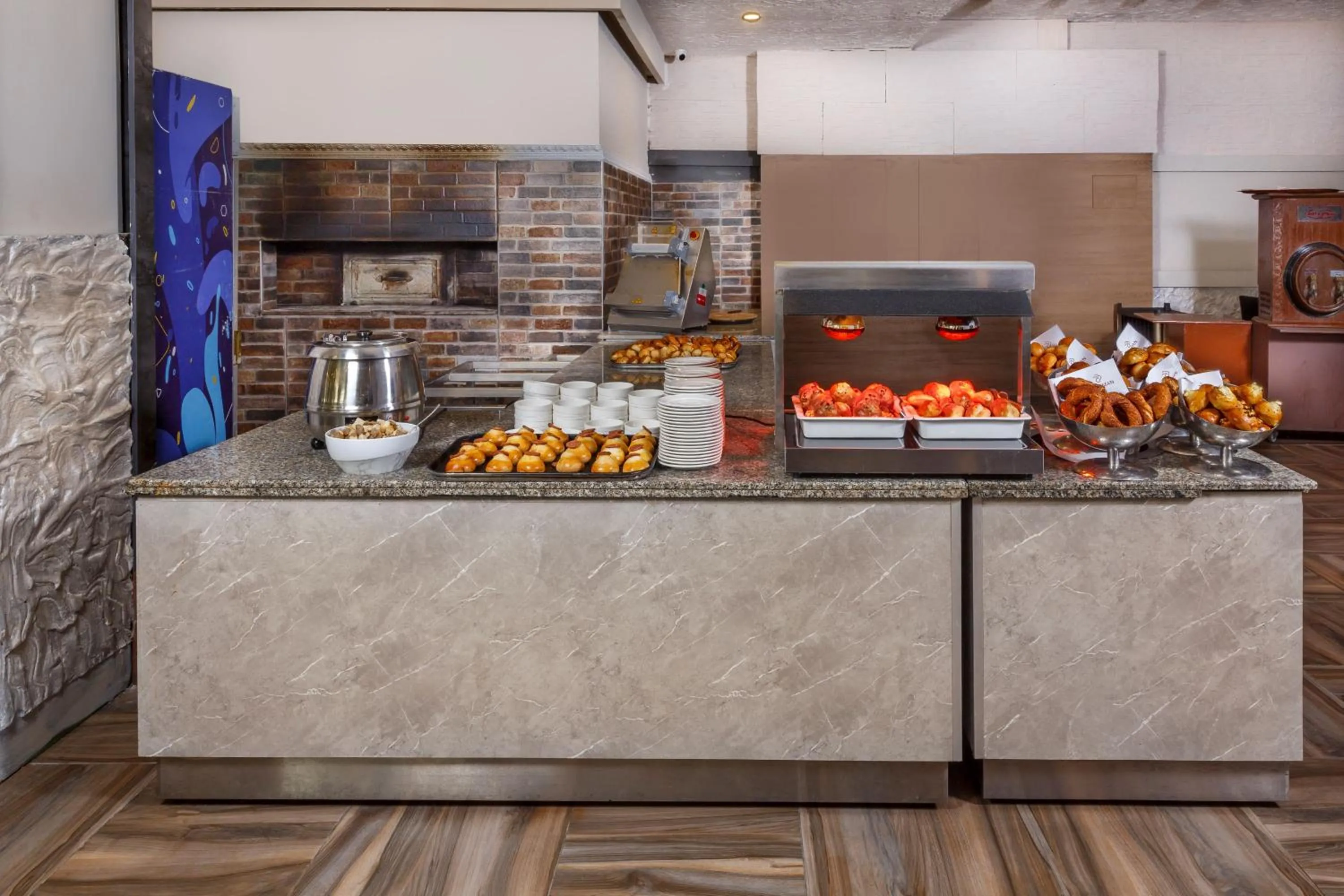 Kitchen or kitchenette in Dedeman Kemer Resort - Ultra All Inclusive