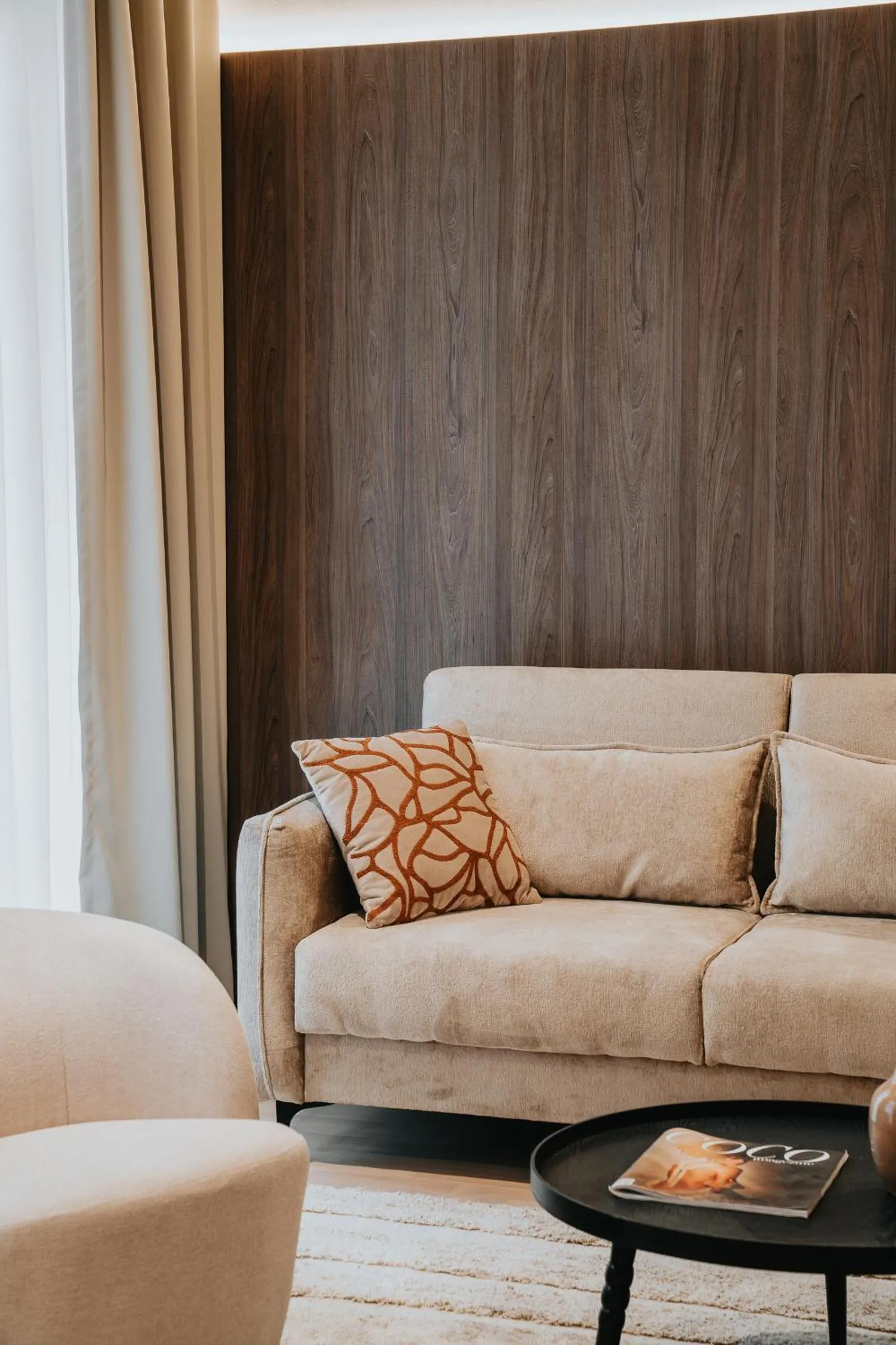 Living room in House of Ble