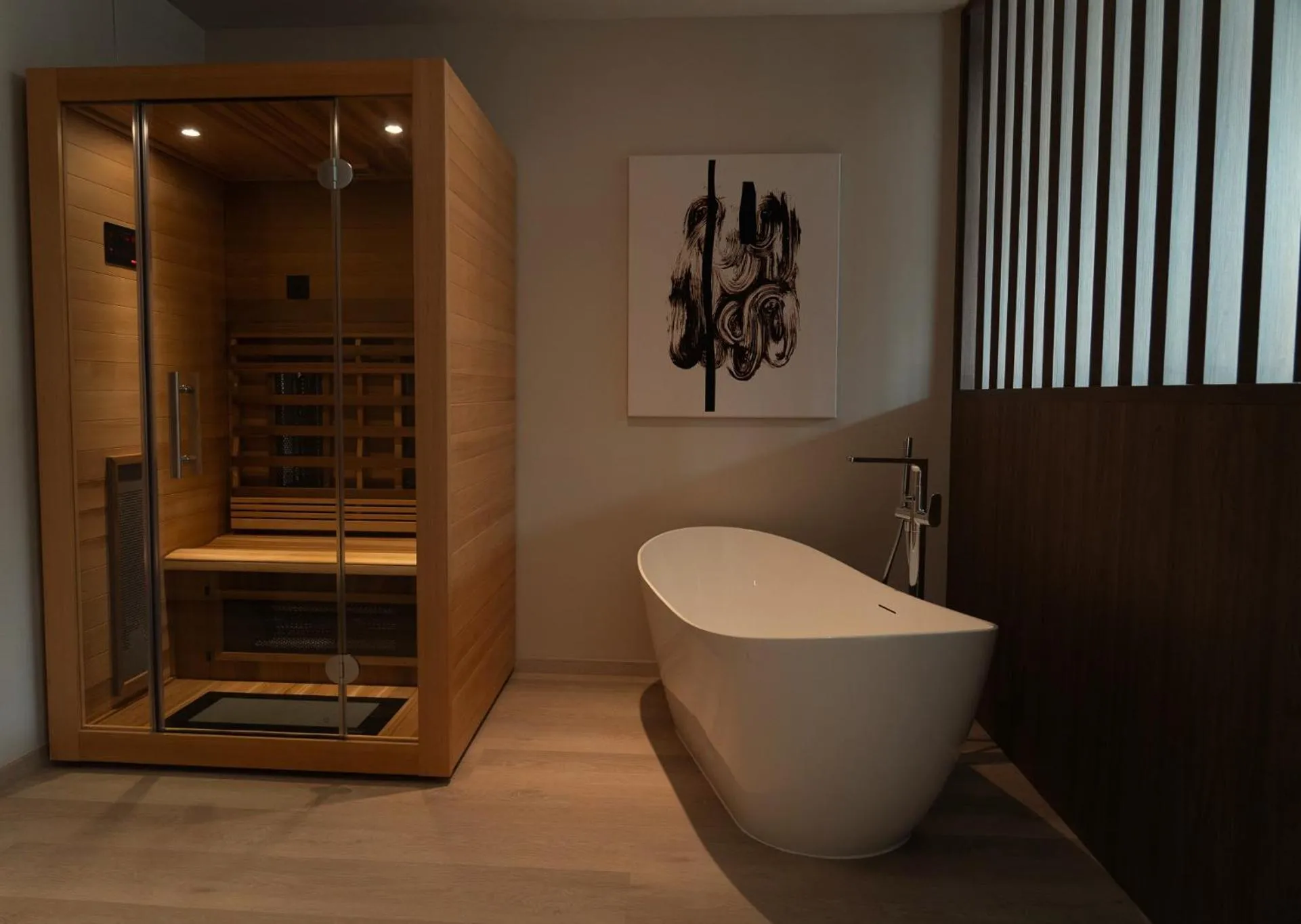 Sauna in House of Ble