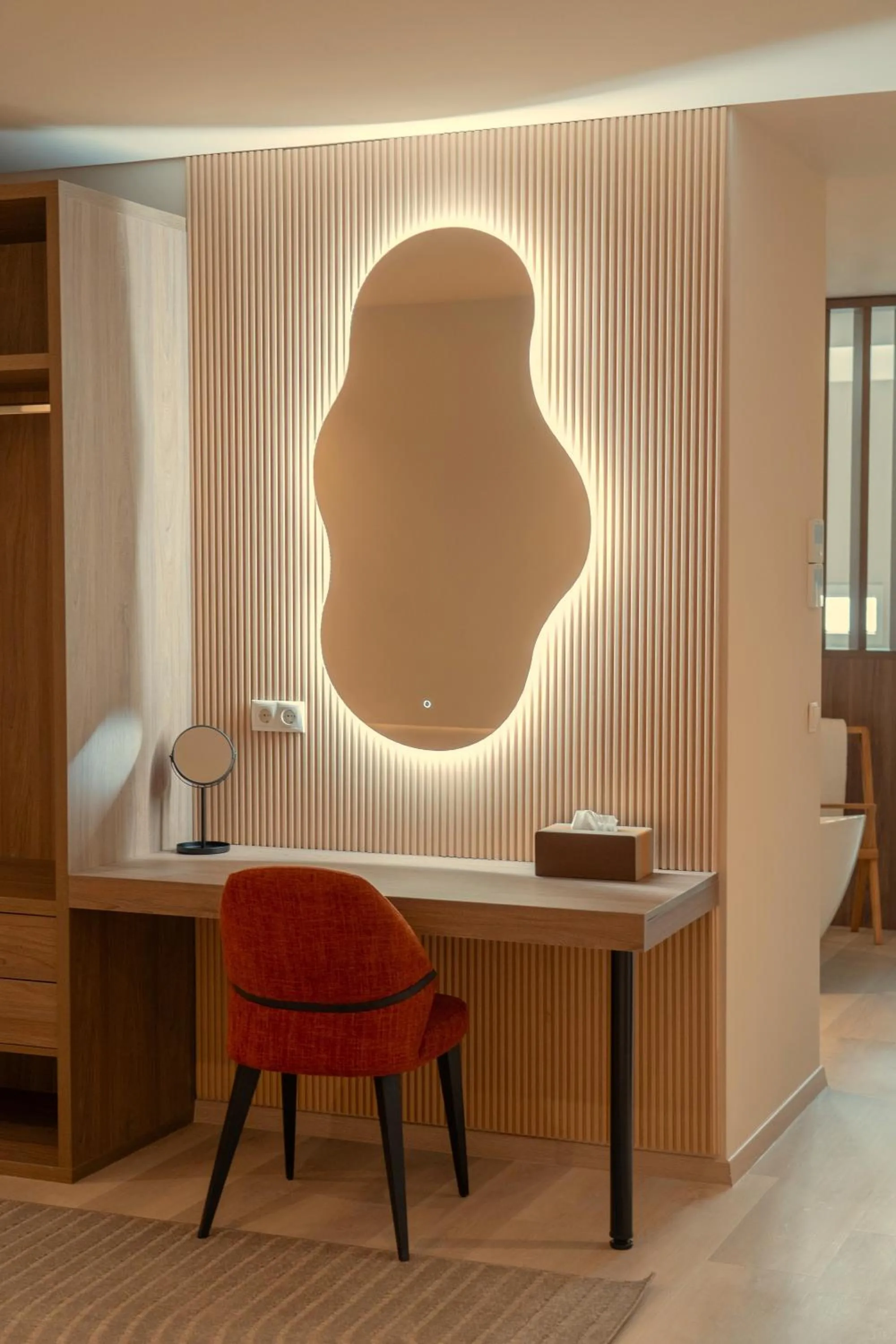 Seating area in House of Ble