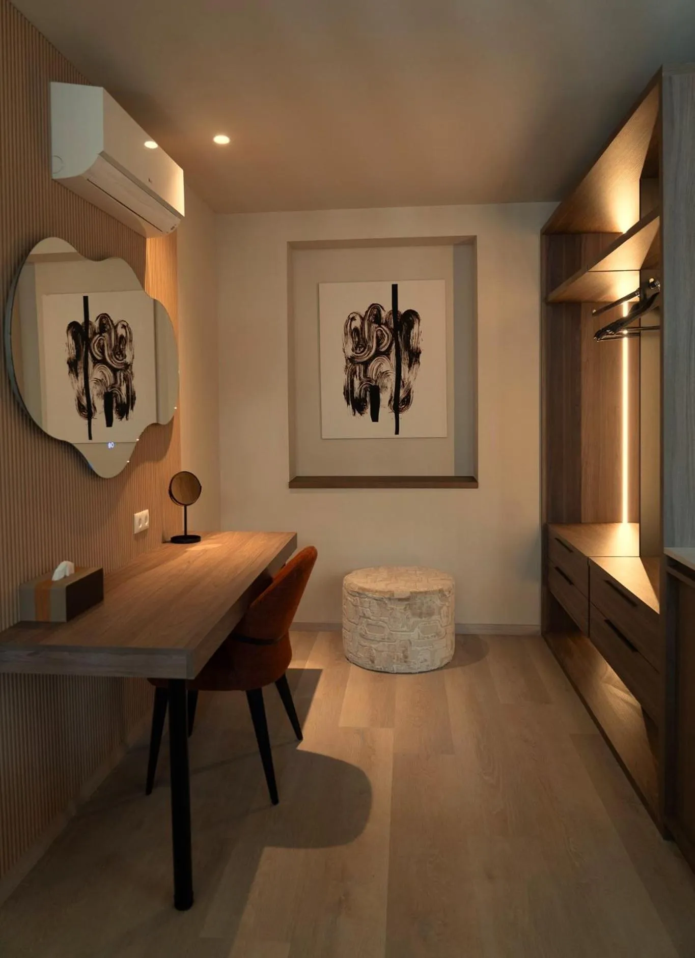 Seating area in House of Ble