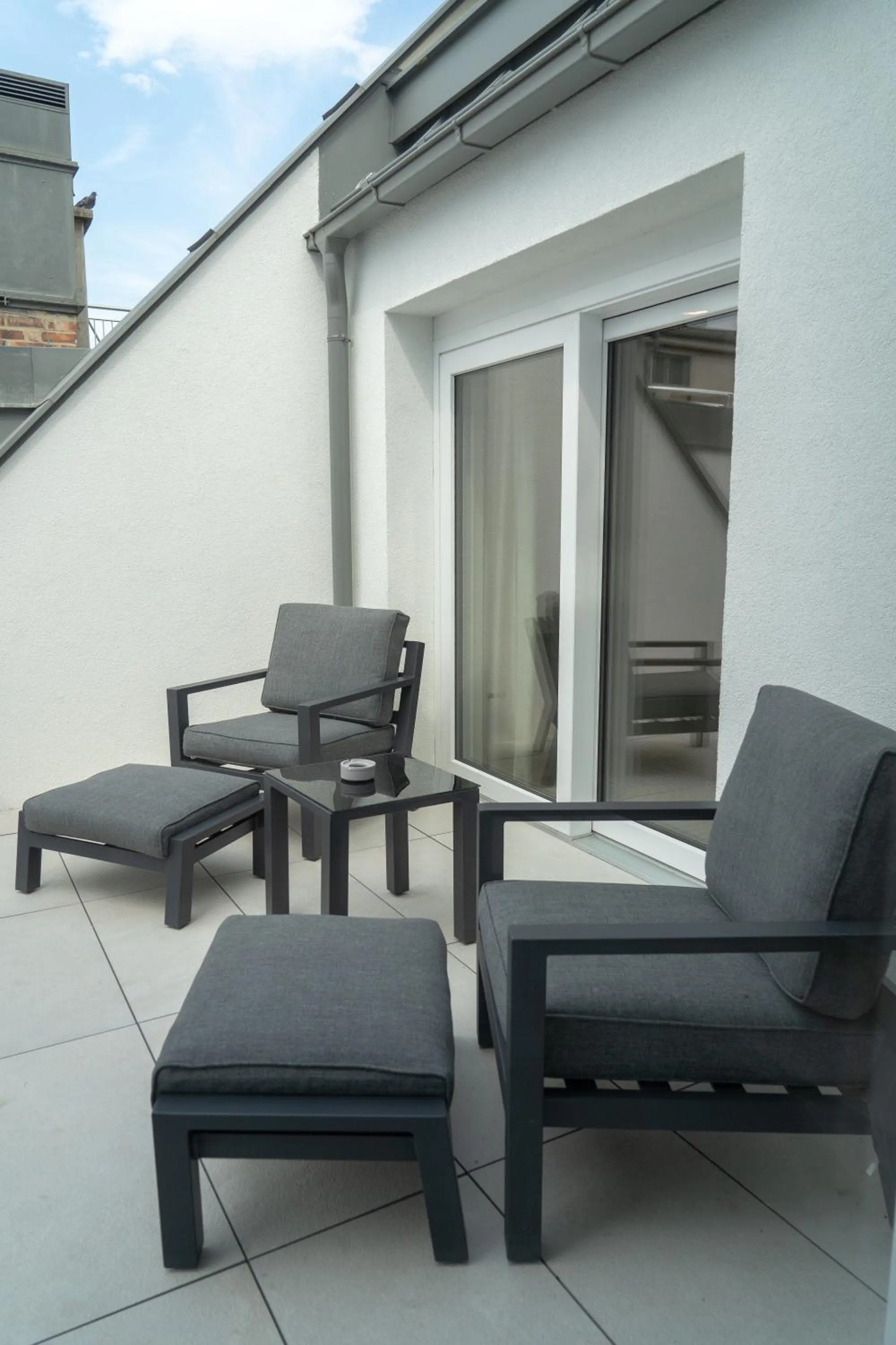 Balcony/Terrace in House of Ble