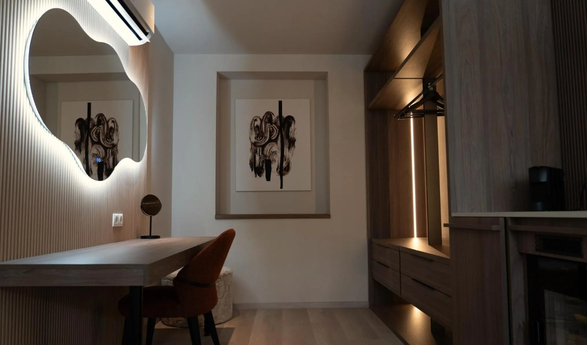 Seating area in House of Ble